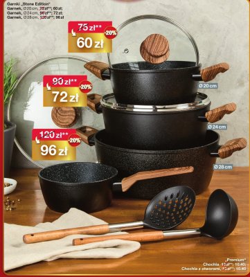 Garnek Stone Edition Ø20 cm promocja w Woolworth