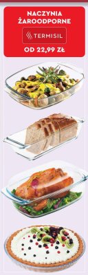 Naczynie żaroodporne różne rodzaje Termisil promocja w Biedronka