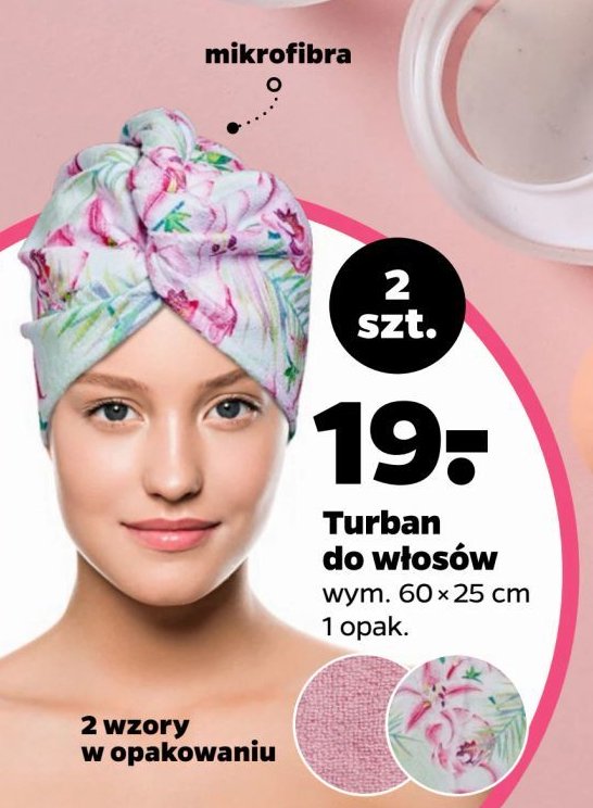 Turban do włosów promocja