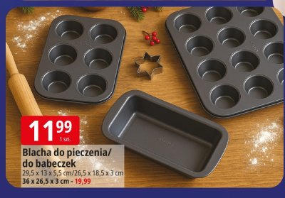 Blacha do pieczenia/do babeczek promocja w Leclerc