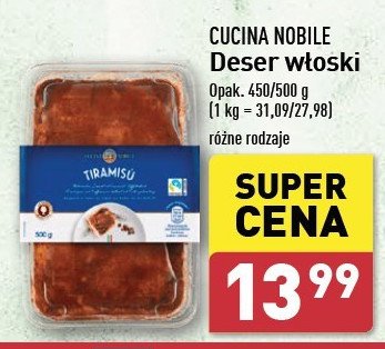 Tiramisu Cucina nobile promocja