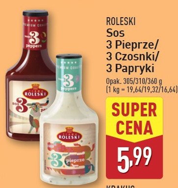 Sos 3 pieprze Roleski promocja