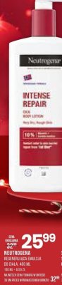 Balsam Neutrogena Intense Repair regenerujący do ciała promocja w Drogerie Natura
