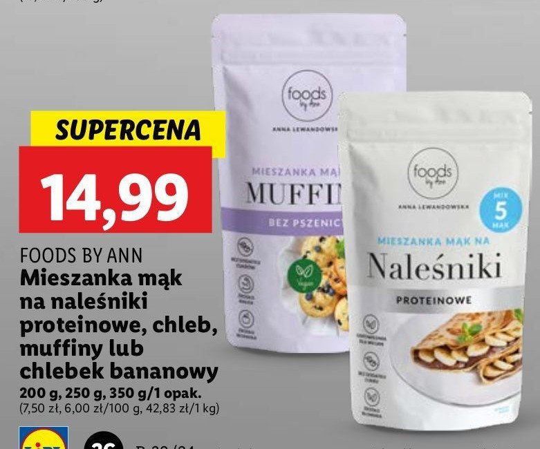 Mieszanka na chlebek bananowy Foods by ann promocja