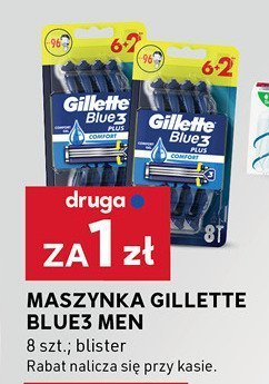 Maszynka Gillette Blue3 Men promocja w Stokrotka