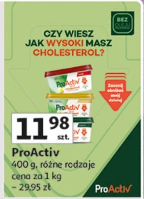 Jogurt ProActiv promocja w Auchan