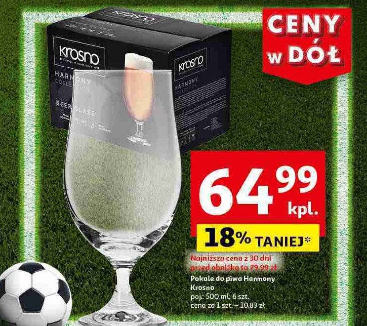 Pokal do piwa harmony Krosno s.a. promocja