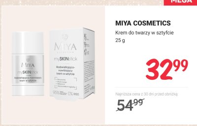 Krem do twarzy mySKINstick w sztyfcie promocja w Rossmann