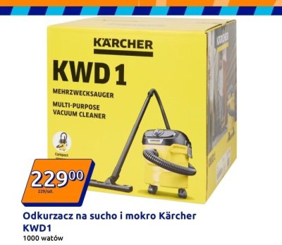 Odkurzacz na sucho i mokro KWD1 1000 W promocja w Action