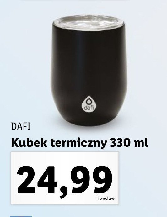 Kubek termiczny 330 ml Dafi promocja