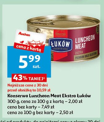 Luncheon meat ekstra 艁meat 艂uk贸w promocja