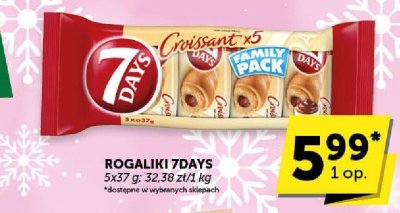 Rogaliki 7Days Croissant promocja w ABC