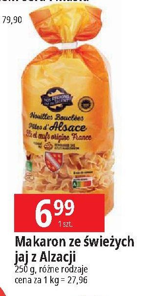 Makaron z alzacji 艣widerki promocja
