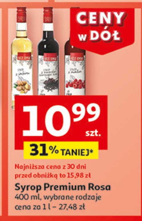 Syrop z owoców czarnego bzu Premium rosa Herbi baby promocja