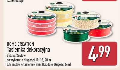 Tasiemka dekoracyjna, różne rodzaje promocja w Aldi