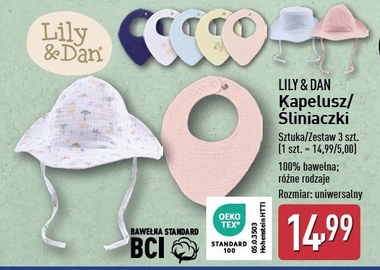 Śliniaczki Lily & dan promocja w Aldi