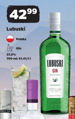 Gin 700 ml promocja w Netto