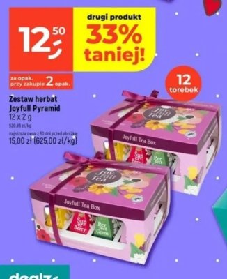 Herbata Zestaw herbat Joyfull Pyramid promocja w Dealz