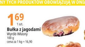Bu艂ka z jagodami Cukiernia e.leclerc promocja