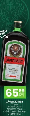 Likier Jägermeister promocja w Twój Market