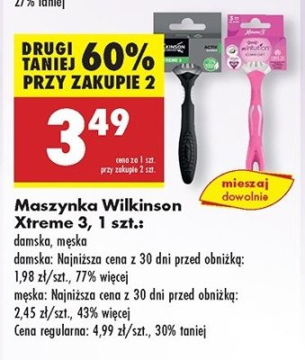 Maszynka do golenia Wilkinson promocja