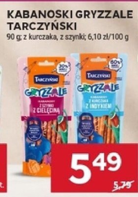 Kabanosky Gryzzale Tarczyński promocja w Stokrotka