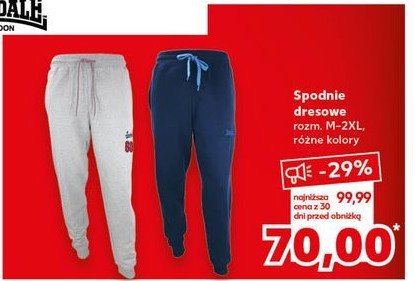 Spodnie dresowe męskie m-2xl LONSDALE promocja w Kaufland