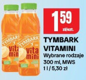 Napój Tymbark Vitamini wybrane rodzaje promocja w Chorten
