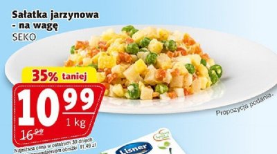 Sałatka jarzynowa na wagę promocja w Prim Market
