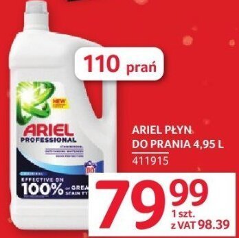 Płyn do prania Ariel Professional promocja w Selgros