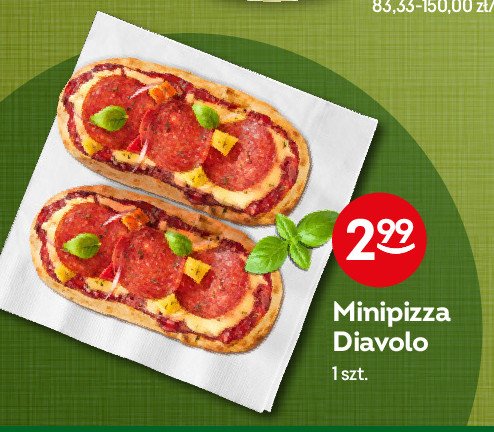 Minipizza diavolo promocja