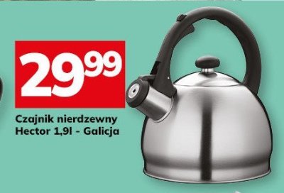 Czajnik nierdzewny Hector 1,9l - Galicja promocja w Hitpol