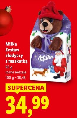 Zestaw słodyczy z maskotką promocja w Lidl