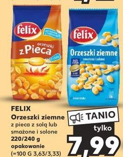 Orzeszki ziemne z pieca z solą Felix promocja