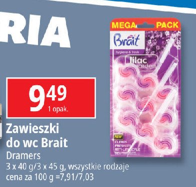 Zawieszka do wc lilac garden Brait hygiene & fresh promocja w Leclerc