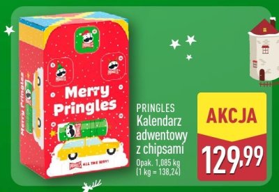 Kalendarz adwentowy z chipsami promocja w Aldi