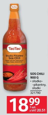 Sos chili 900 g promocja w Selgros