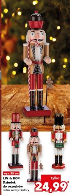 Dziadek do orzechów wys. 35 cm  promocja w Kaufland