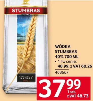 Wódka promocja w Selgros