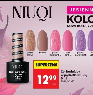 Żel budujący w pędzelku  promocja w Biedronka