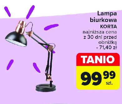 Lampa biurkowa korta Ts interior promocja