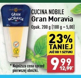 Ser gran moravia Cucina nobile promocja