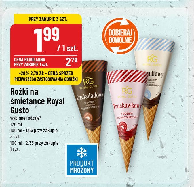 Lód waniliowy Royal gusto promocja