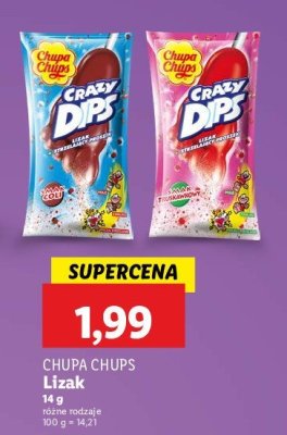 Lizaki cola Chupa chups crazy dips promocja