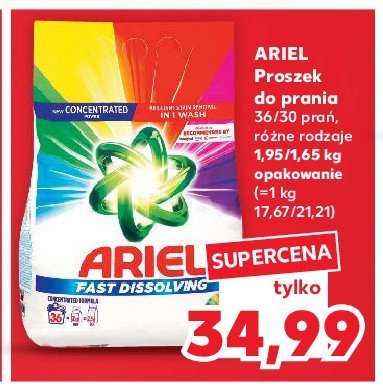 Proszek do prania color Ariel promocja