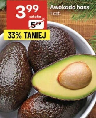 Awokado hass 1 szt. promocja w Delikatesy Centrum