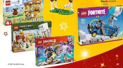 Klocki LEGO do wyboru zestawy: 11203, 21273, 71843 promocja w Biedronka