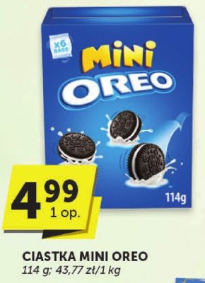 Ciastka Mini Oreo promocja w ABC