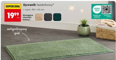 Dywanik łazienkowy promocja w Biedronka