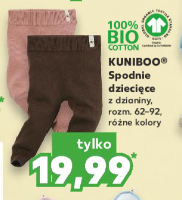 Spodnie dziecięce 62-92 Kuniboo promocja